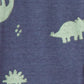 Simple Joys By Carter'S Baby Boys' Toddler 3-Pack Snug Fit Footless Cotton Pajamas, Grey Heather/Olive Dinosaur/Stripe, 4