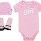 Trumpette Kids Maryjane Gift Set, Pink, 6-12 Months