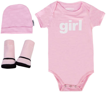 Trumpette Kids Maryjane Gift Set, Pink, 6-12 Months