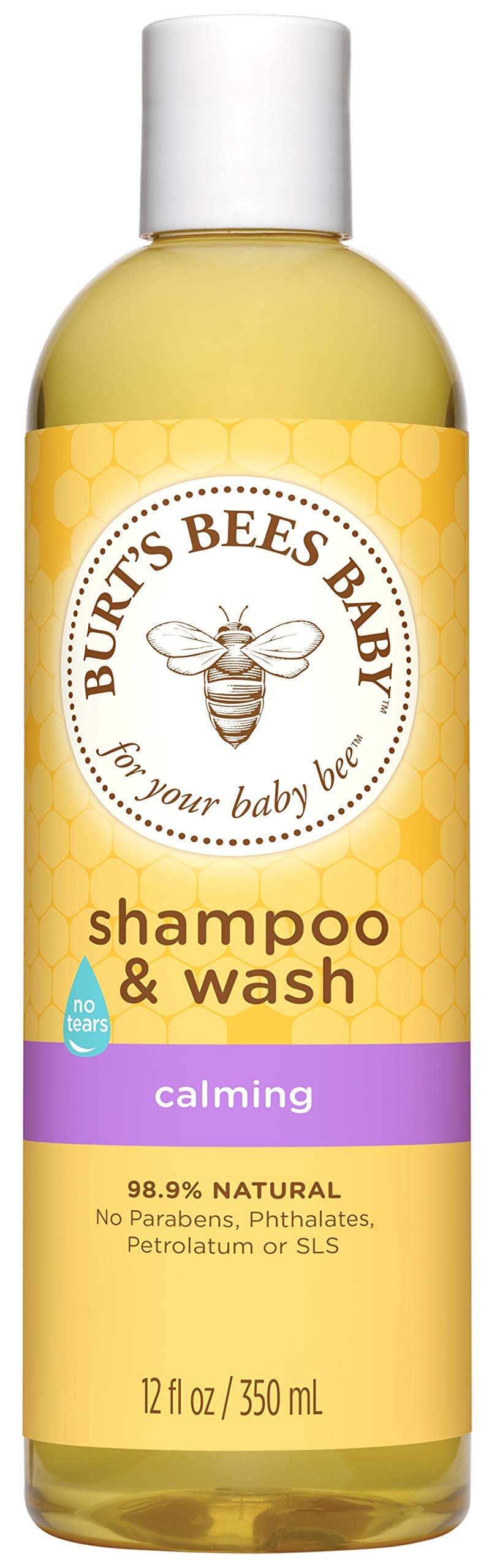 Burt's Bees Baby Shampoo & Wash, Calming, 12 Ounces (Packaging May Vary)