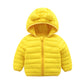 CECORC Winter Coats for Kids with Hoods Light Puffer Jacket for Girls, Boys | Baby, Infants, Toddlers, 2T,Yellow