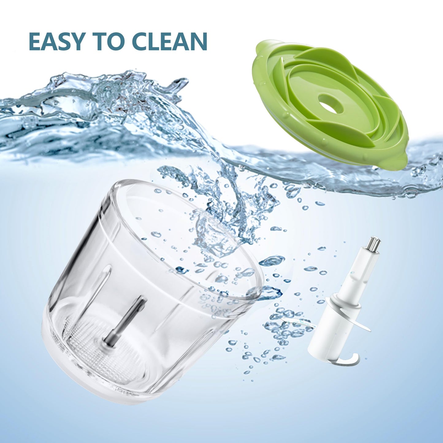 Bear Baby Food Maker, Baby Food Processor Set With Baby Food Containers, Silicone Spoons, Baby Food Puree Blender For Fruit, Veg