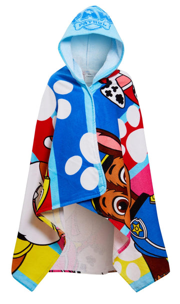 Paw Patrol Hooded Towel 100% Cotton Skye Chase Poncho Kids Beach Towel Boys Bath Towel Girls Swimming Wrap Changing Robe