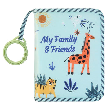 Boczif Baby Photo Album, Baby Memory Book Holds 4X6 ' Pictures, Soft Photo Cloth Book With Milestone Cards, Gift Set For Newbor