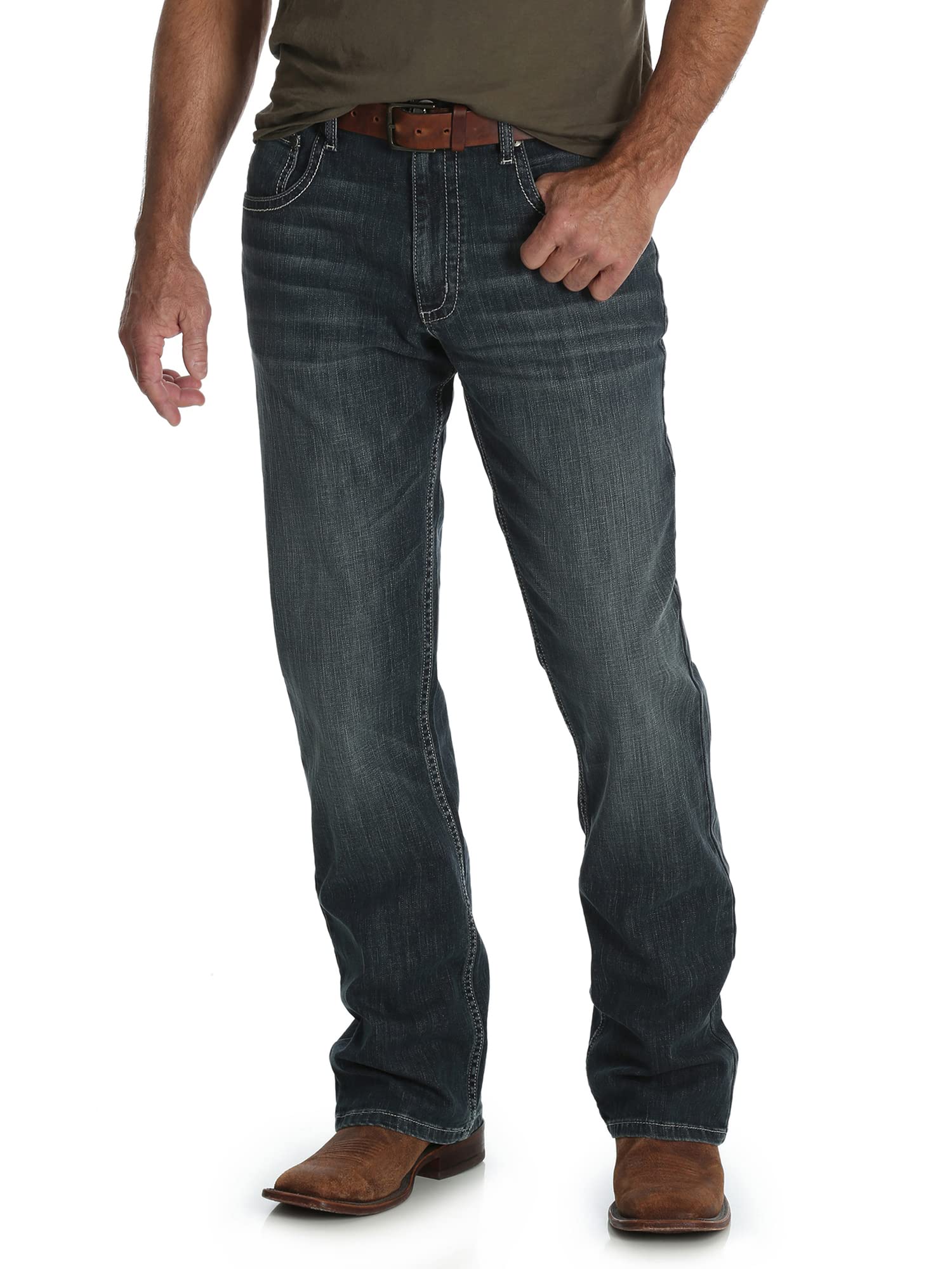 Wrangler Mens 20X No 42 Vintage Boot Cut Jeans, Glasgow, 36W X 34L Us – Cutebaby WBBAPB07CFH1KBJ