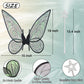 Quescu Fairy Wings For Adults,Butterfly Wings For Girls,Angel Wings,Fairy Costume For Women Halloween Dress Up Party Favor (Blac