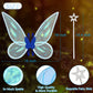 Quescu Fairy Wings For Adults,Butterfly Wings For Girls,Angel Wings,Fairy Costume For Women Halloween Dress Up Party Favor (Blue