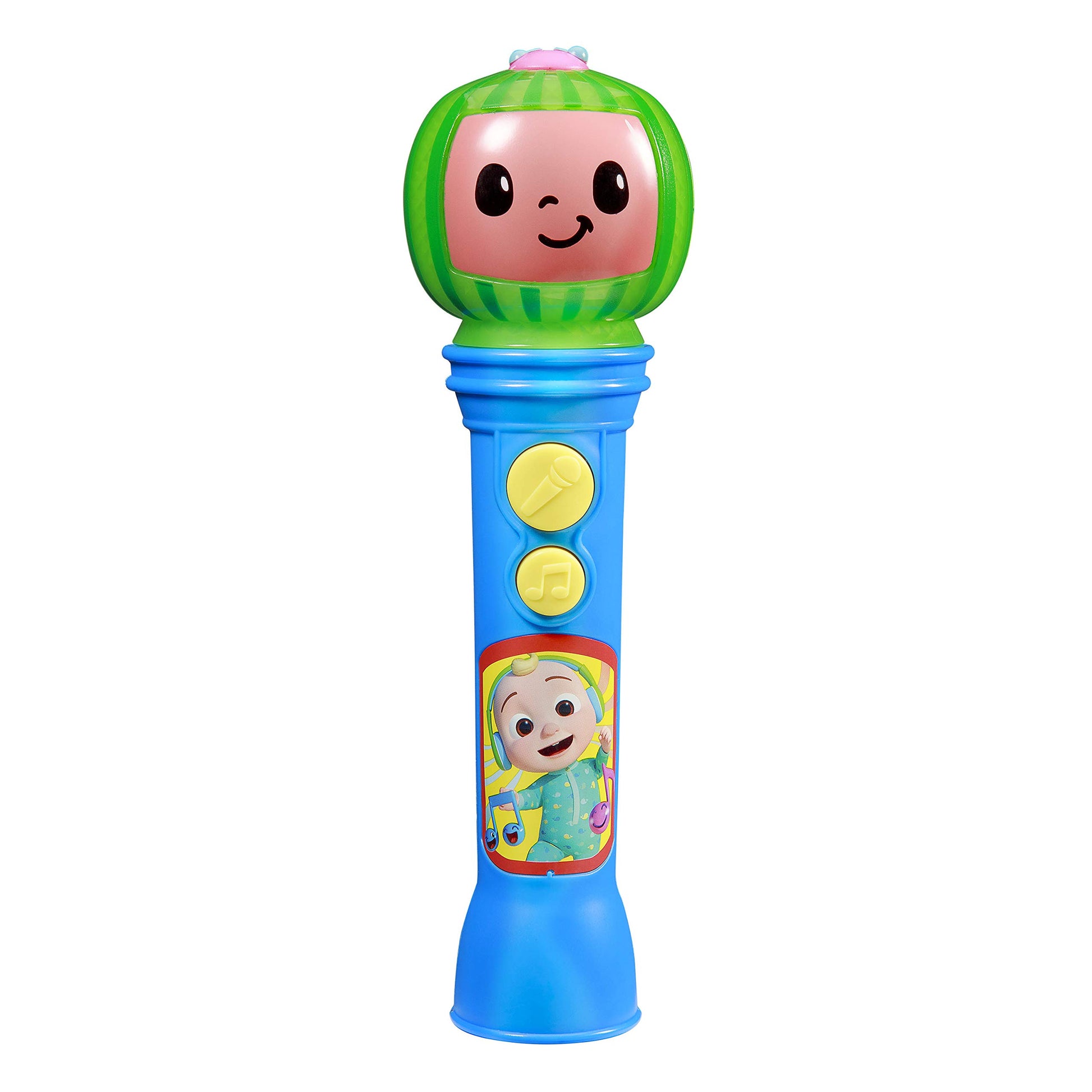 Cocomelon Toy Microphone for Kids, Musical Toy for Toddlers with Built-in Cocomelon Music, Kids Microphone Designed for Fans of 