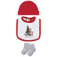 Hudson Baby Baby Girls Hudson Unisex Cotton Layette Set, Christmas Forest, 9-12 Months And Toddler T Shirt Set, Christmas Forest