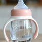 Beaba 2-In-1 Baby Bottle To Transition Sippy Cup, No Spill Sippy Cup, Includes Removable Handles, Silicone Baby Bottle Nipple An