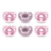 NUK Comfy Pacifiers, 6-18 Months, 6 Count