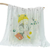 BEMBIKA Bamboo Muslin Blanket Baby 110X110 Cm Stroller Blanket Receiving Blanket for Newborn Unisex Baby (Pure Bamboo Bag Pengui