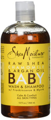 Shea Moisture Raw Shea Chamomile & Argan Oil Baby Body Wash, 13 Ounce