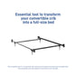 Graco Storkcraft Crib (and Mini Crib) Conversion Kit - Converts All Compatible Storkcraft 4-in-1 and 5-in-1 Convertible Cribs an