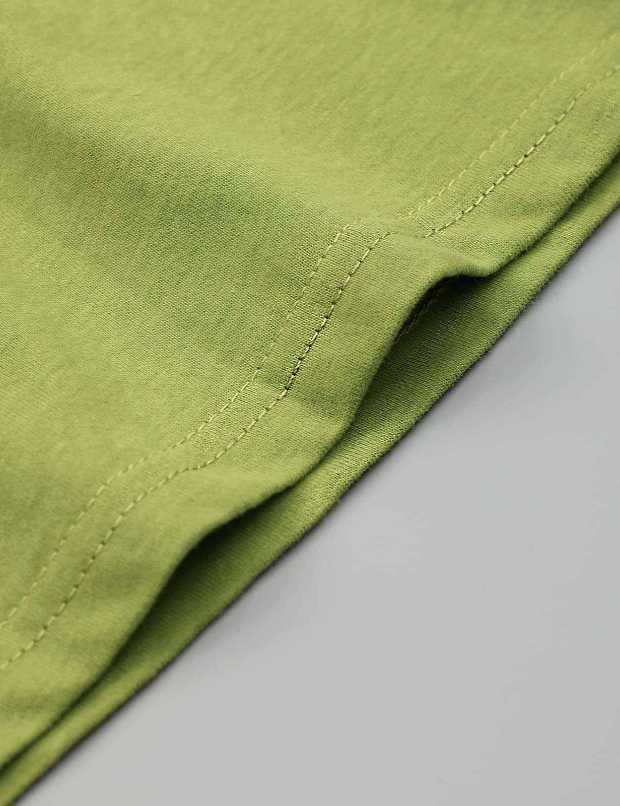 Cosland Toddler Plain Tshirts Baby Boy Shirts 3T, Lime Green