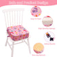 Totidyh Toddler Booster Seat For Kitchen Chair, Non-Slip Kids Dining Table Booster Seat With Adjustable Safer Straps, Portable B