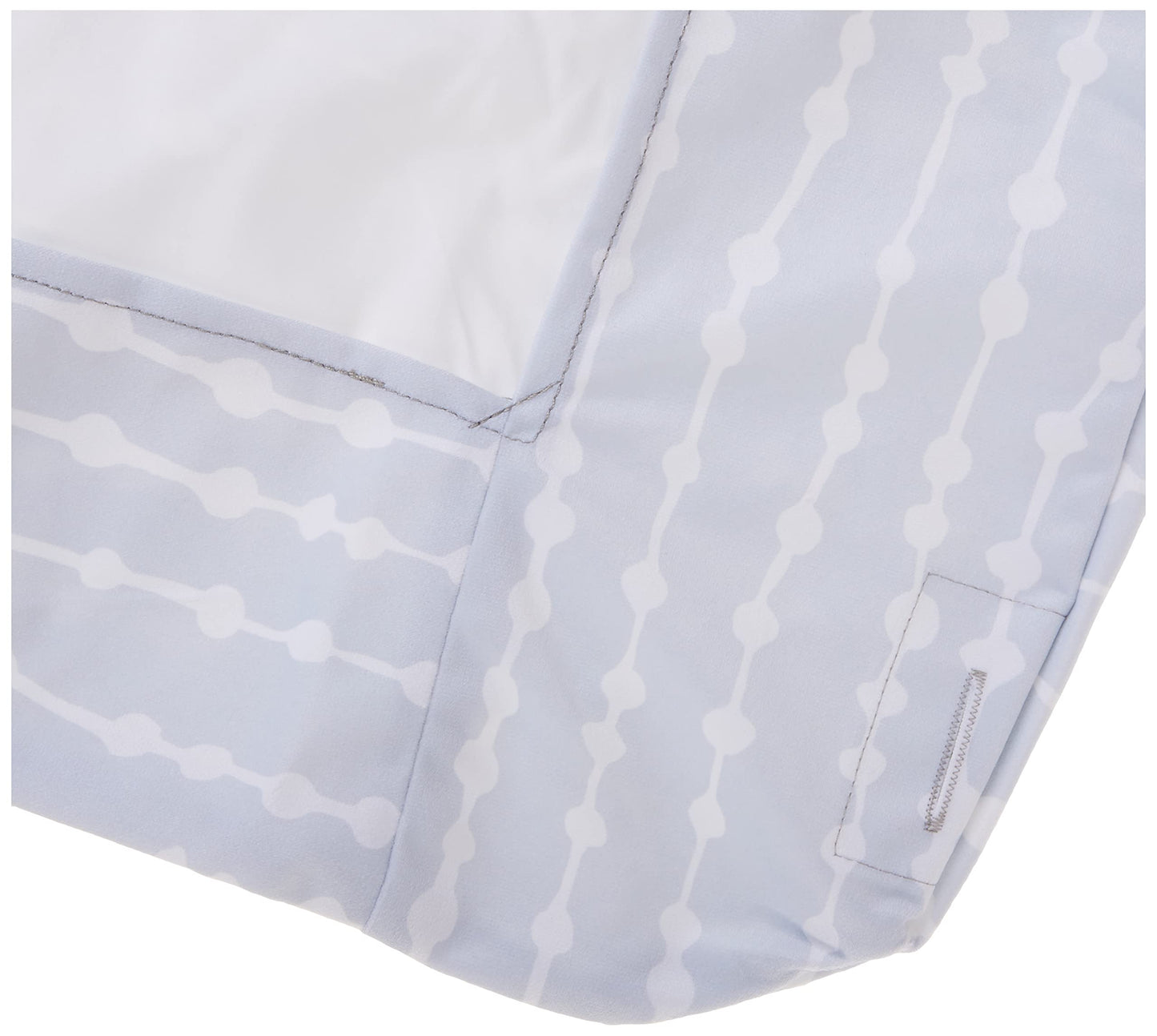 4moms Breeze Playard Sheets, Machine Washable, Soft, Plush, Waterproof Fabric, Grey Beads