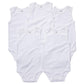 Carter'S 5-Pack S/L Bodysuits - White- 9 Months