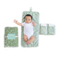 Pearhead Sage Travel Changing Mat, Portable Diaper Bag Changing Mat, Newborn And Infant Changing Pad, Diaper Bag Essential, Gend