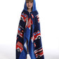 Bangsaur Kids Hooded Beach Towels, 100% Cotton 50X30 Inches Bath Pool Towel Wrap, Toddlers Boys 3-12 Years Coverup Fire Truck