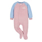 Gerber Baby Girls Toddler Loose Fit Flame Resistant Fleece Footed Pajamas 2-Pack Cutie Blue 4T