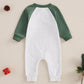 Fybitbo Infant Baby Boy Girl Clothing Its A Beaut Clark Jumpsuit Romper Newborn First Christmas Outfit One Piece Clothes (Green-