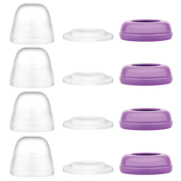 Maymom Bottle Dome Cap, Bottle Top, Sealing Disk Compatible With Lansinoh Bottle, Momma Bottles, Not Original Lansinoh Pump Part