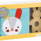 Baby Bunny Organic Soft Book and Teether Set