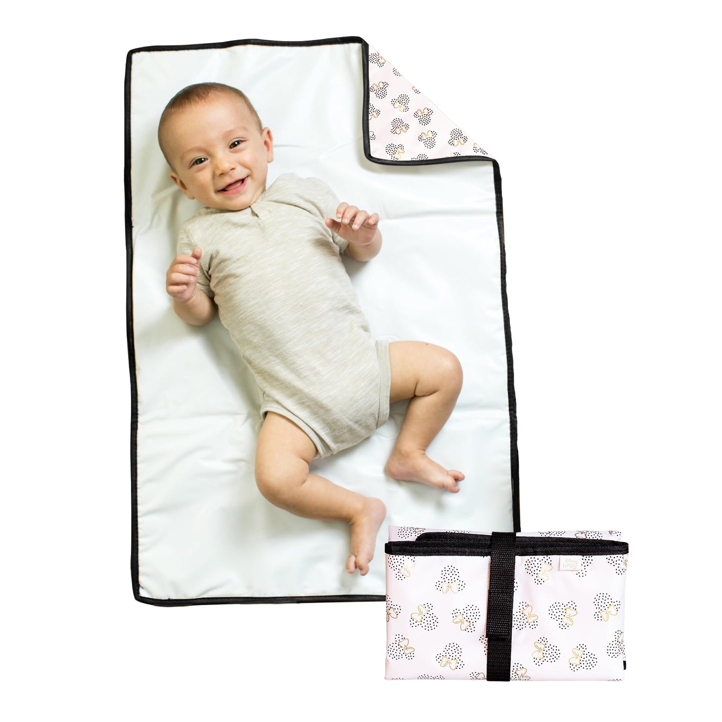 Disney Baby by J.L. Childress Full Body Portable Changing Pad for Babies - Diaper Changing Mat for Travel, Baby Accessory Essent