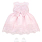 T.F. Taffy Baby Girl Newborn Pink Embroidered Princess Dress Gown 6 Piece Deluxe Set 0-3 Months