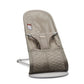 BabyBjrn Bouncer Bliss, Mesh, Gray Beige 2-in-1 Adjustable Baby Bouncer Seat and Toddler Chair, Newborn to Toddler (8-29 Lbs), 4