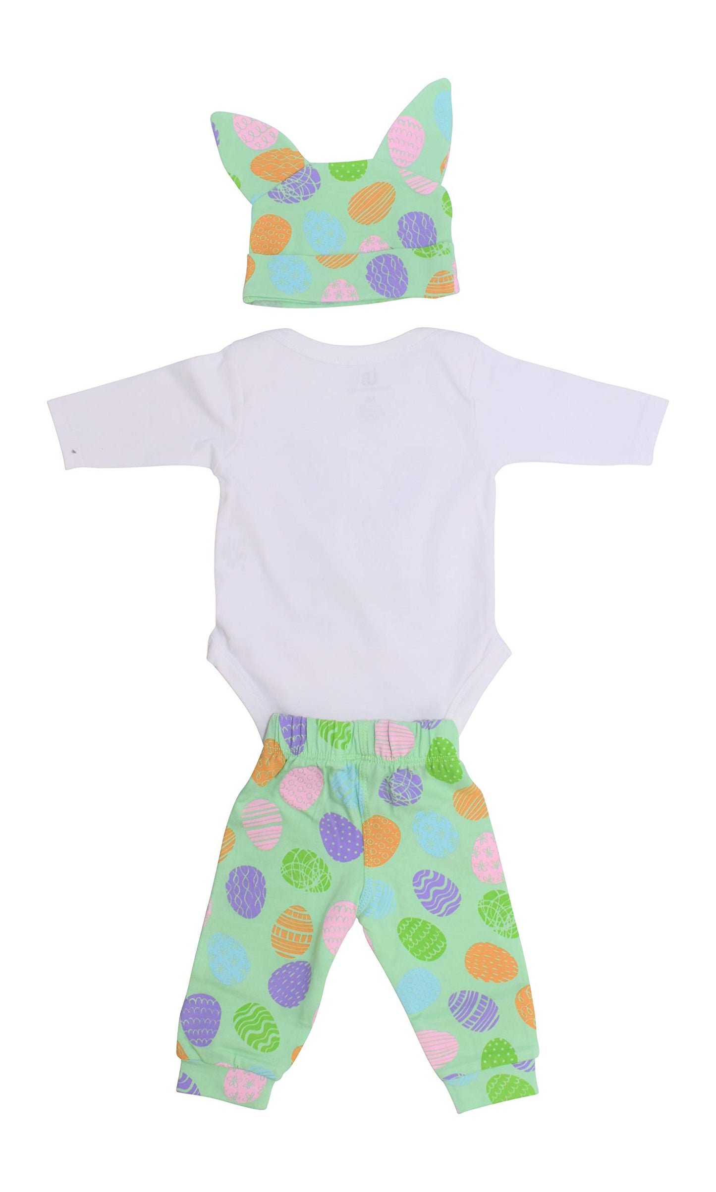 Unique Baby Boys Easter Bunny Has Arrived Egg Outfit With Cap (Newborn)