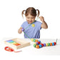 Melissa & Doug Primary, 32 Pieces Lacing Beads, 8inx8inx2in, Multi