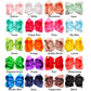 Ded 20 Pcs 8' Hair Bows Clips Boutique Grosgrain Ribbon Big Large Bows Alligator Hair Accessories For Baby Girls Teens Kids
