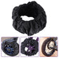 4Pcs Baby Stroller Wheel Cover, Infant Pram Stroller Wheel Protection Covers Black Dust Tire Cover(L)