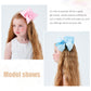 25Pcs Big 6 Inch Hair Bows For Girls Grosgrain Ribbon Toddler Hair Accessories With Alligator Clips For Toddlers Baby Girls Kids