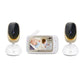 Motorola Baby Monitor VM85-5 WiFi Video Baby Monitor with 2 Cameras & Mood Light - Connects to Nursery App, 1000ft Range, Two-Wa