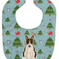 Carolines Treasures Christmas Baby Bib, Bull Terrier Dark Brindle, Large