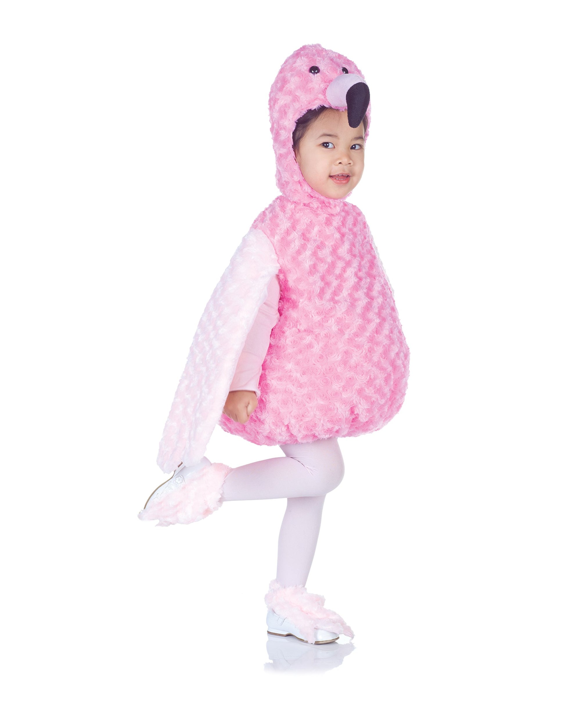 Underwraps Costumes Baby'S Flamingo Belly-Babies, Pink, X-Large