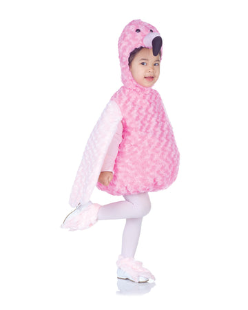 Underwraps Costumes Baby'S Flamingo Belly-Babies, Pink, X-Large