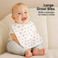 Keababies 8-Pack Organic Baby Bibs For Boy, Girl, Drool Bibs For Baby Boy & Girl Toddler, Infant Bibs, Cotton Bibs, Super Absorb