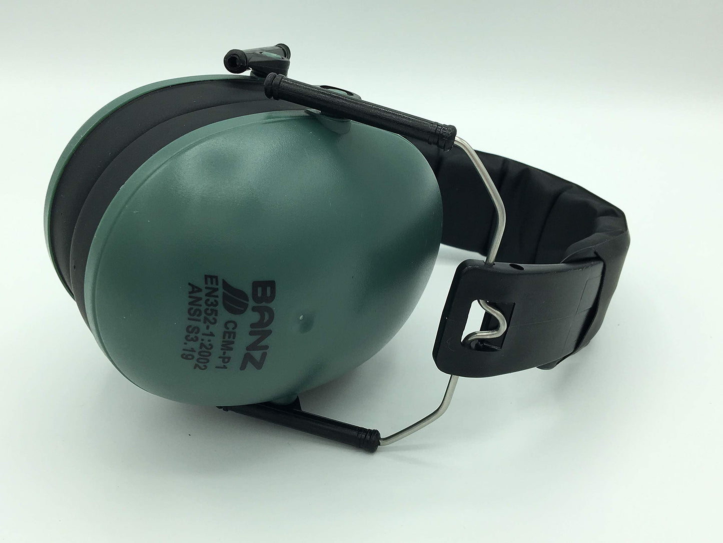 BANZ Kids Earmuffs - Protection from Harmful Noise Dark Green