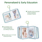 Boczif Baby Photo Album, Baby Memory Book Holds 4X6 ' Pictures, Soft Photo Cloth Book With Milestone Cards, Gift Set For Newbor
