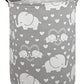 Duyiy Canvas Storage Basket With Handle Large Organizer Bins For Dirty Laundry Hamper Baby Toys Nursery Kids Clothes Gift Basket