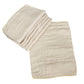 Osocozy Unbleached Prefold Cloth Diapers - Soft And Absorbent Baby Diapers Made Of 100% Unbleached Cotton - 14.5'X21', Fits 15