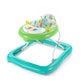 Bright Starts Tiny Trek 2-in-1 Baby Activity Walker with -Toy Station, Adjustable Height and Easy-Fold Frame, Jungle Vines Age 6