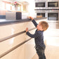 Qdos Safety Adhesive Aluminum Stove Guard - Complements Modern Kitchen Designs - Fits Cooktops & Most Freestanding Stoves - Prot