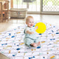 Premium Foam Baby Play Mat 71' X 59', Extra Large Soft Thicker Activity Playmats For Babies, Toddlers, Infants, Play & Tummy T