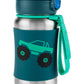Skip Hop Toddler Sippy Cup with Straw, Sparks Stainless Steel Straw Bottle, Truck