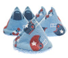 Pee Pee Teepee Football Blue with Laundry Bag 5 Pieces Baby boy Pee Shield Babyboy Essentials peepeeeteepee Baby boy Teepee Pee 